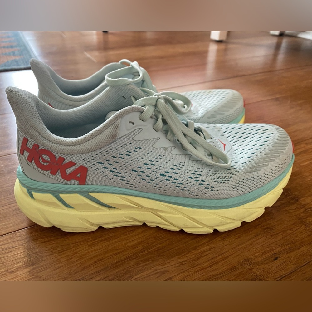 Hoka running shoes. Excellent condition.